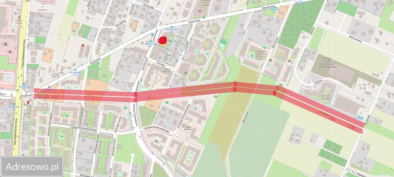 Mieszkanie 3-pokojowe Lublin Ponikwoda, ul. Dożynkowa. Zdjęcie 8