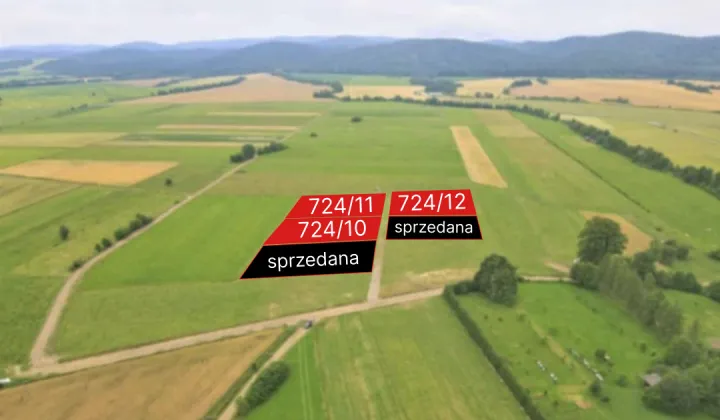 Działka budowlana Odrzechowa, ul. Polna