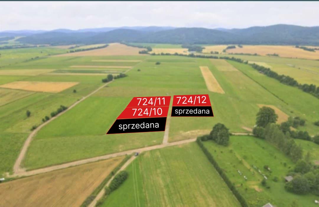 Działka budowlana Odrzechowa, ul. Polna