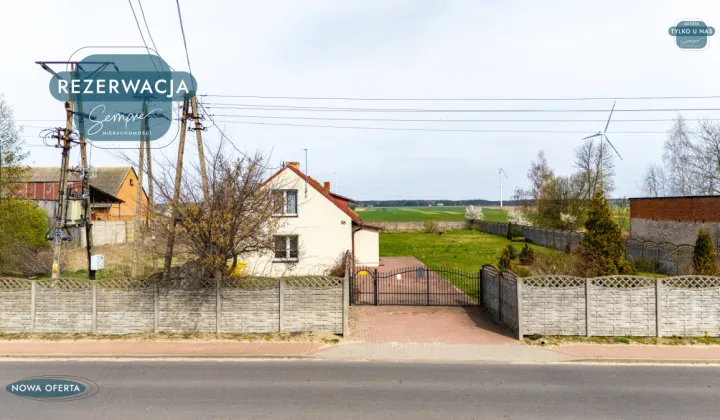 dom wolnostojący, 2 pokoje Polichno
