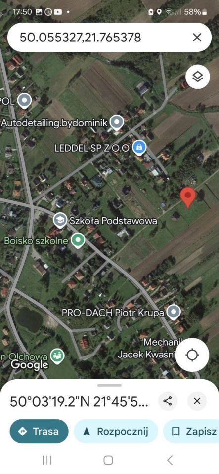 Działka budowlana Olchowa. Zdjęcie 1