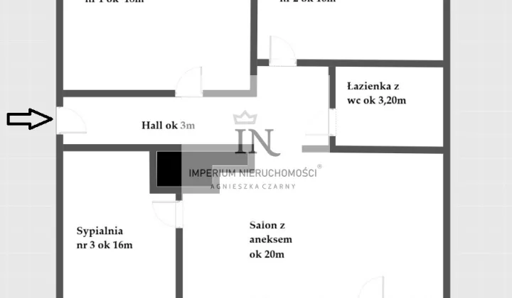 Mieszkanie 4-pokojowe Lublin Śródmieście, ul. Okopowa