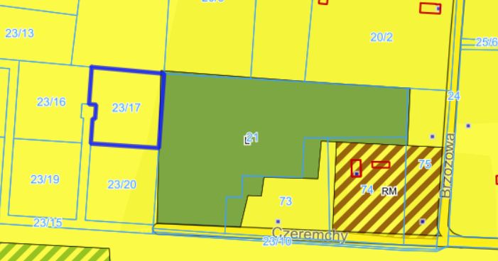 Działka siedliskowa Petrykozy, ul. Czeremchy. Zdjęcie 2