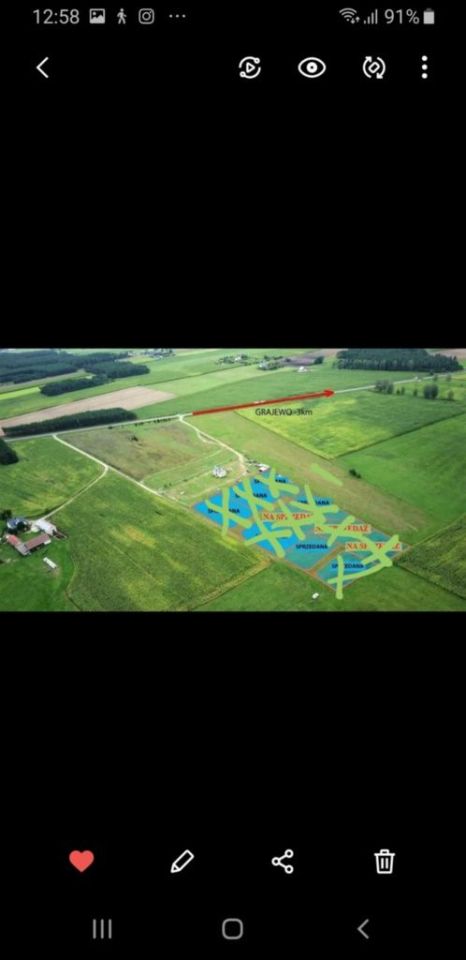 Działka budowlana Grajewo