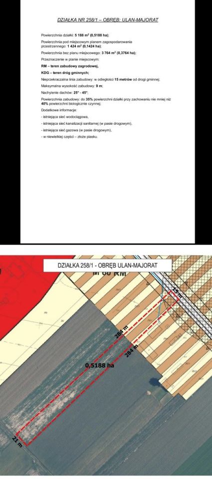 Działka siedliskowa Ulan-Majorat. Zdjęcie 2