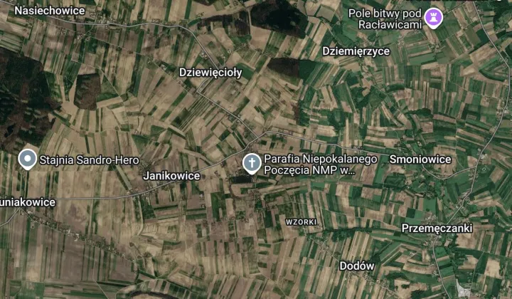 Działka rolno-budowlana Zielenice