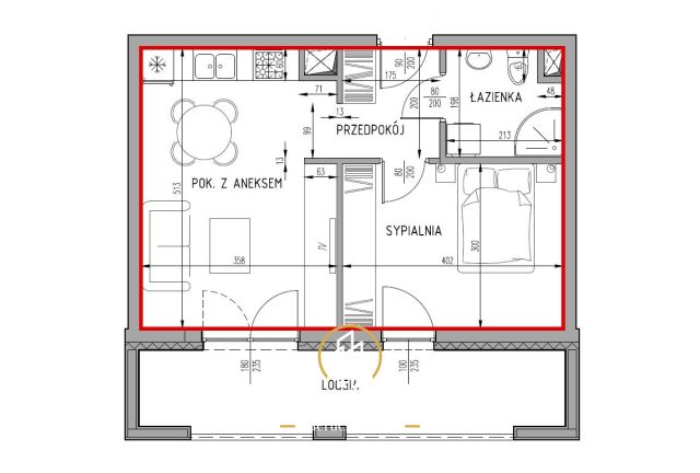 Mieszkanie 2-pokojowe Lublin Czuby, ul. Różana. Zdjęcie 10