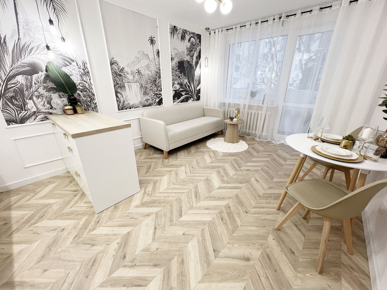 Mieszkanie 3-pokojowe Warszawa Saska Kępa, ul. Saska