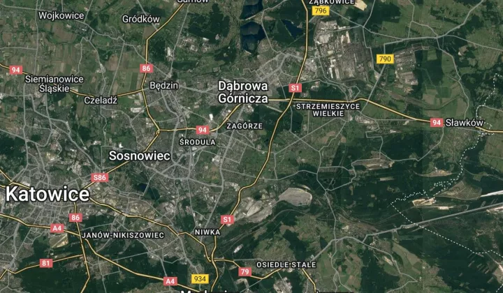 Działka rolna Sosnowiec Porąbka, ul. Teofila Lenartowicza