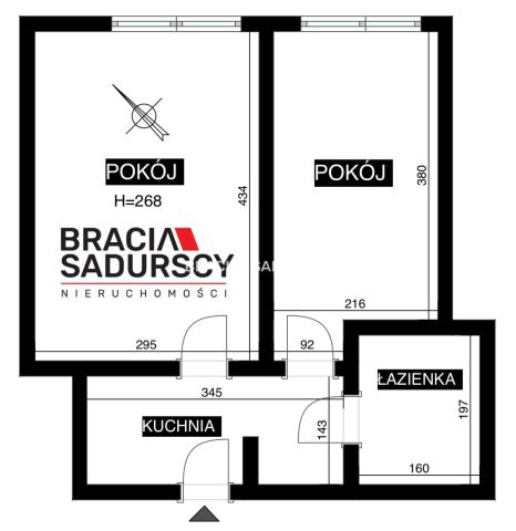 Mieszkanie 2-pokojowe Kraków Nowa Huta, os. Zielone. Zdjęcie 15