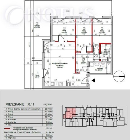 Mieszkanie 4-pokojowe Gdańsk, ul. Starowiejska. Zdjęcie 21