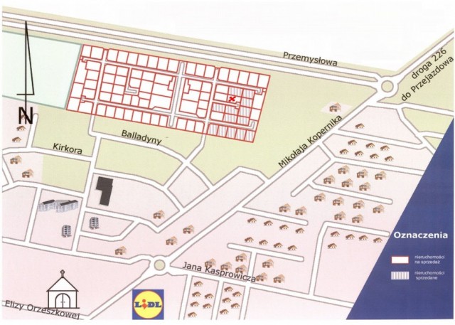 Działka budowlana Pruszcz Gdański, ul. Mikołaja Kopernika. Zdjęcie 1