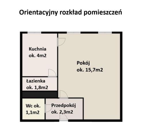 Mieszkanie 1-pokojowe Szczecinek, ul. Mierosławskiego. Zdjęcie 11