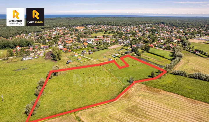 Działka inwestycyjna Stegna