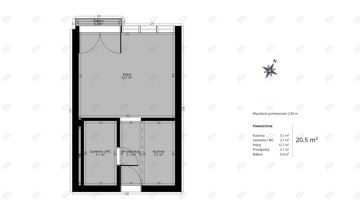 Mieszkanie 1-pokojowe Wrocław Stare Miasto, ul. Wysoka