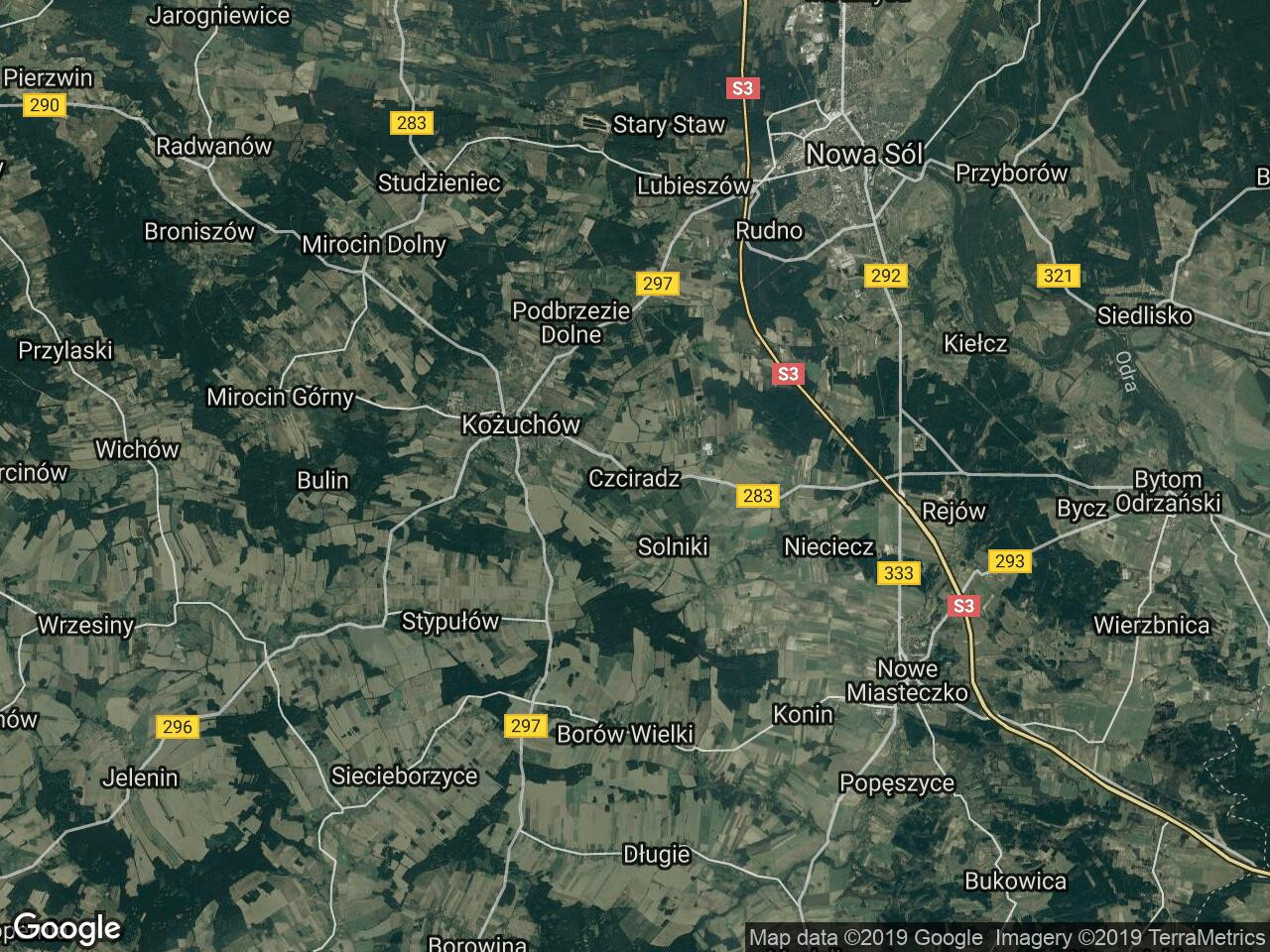 Działka leśna Czciradz