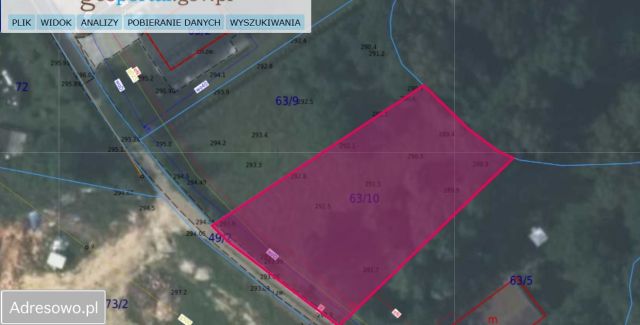 Działka budowlana Brzyczyna. Zdjęcie 1