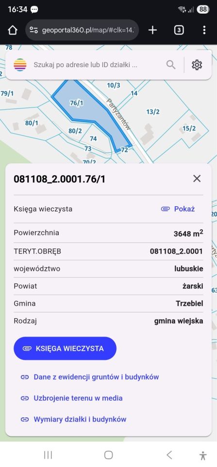 Działka budowlana Bronowice