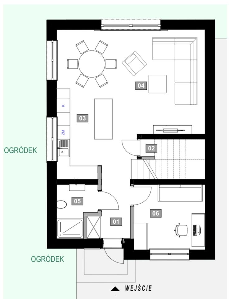 dom wolnostojący, 5 pokoi Rybniki. Zdjęcie 22