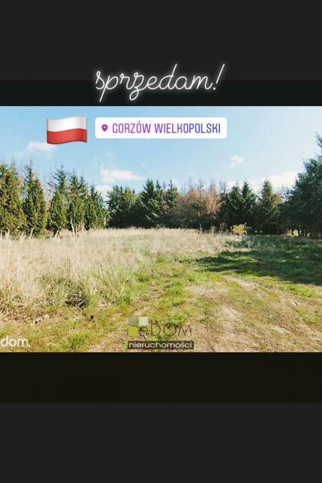 Działka budowlana Gorzów Wielkopolski Karnin, ul. Poznańska