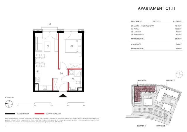 Mieszkanie 2-pokojowe Poznań. Zdjęcie 19