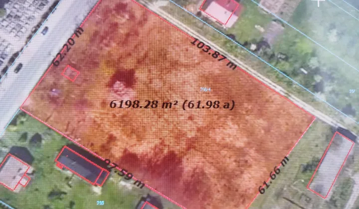 Działka rolno-budowlana Bałdrzychów, Bałdrzychów