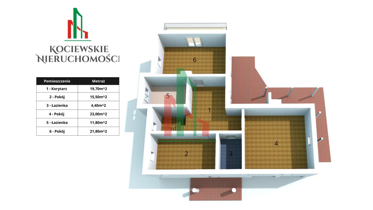 dom wolnostojący, 5 pokoi Godziszewo, ul. Osiedlowa. Zdjęcie 22