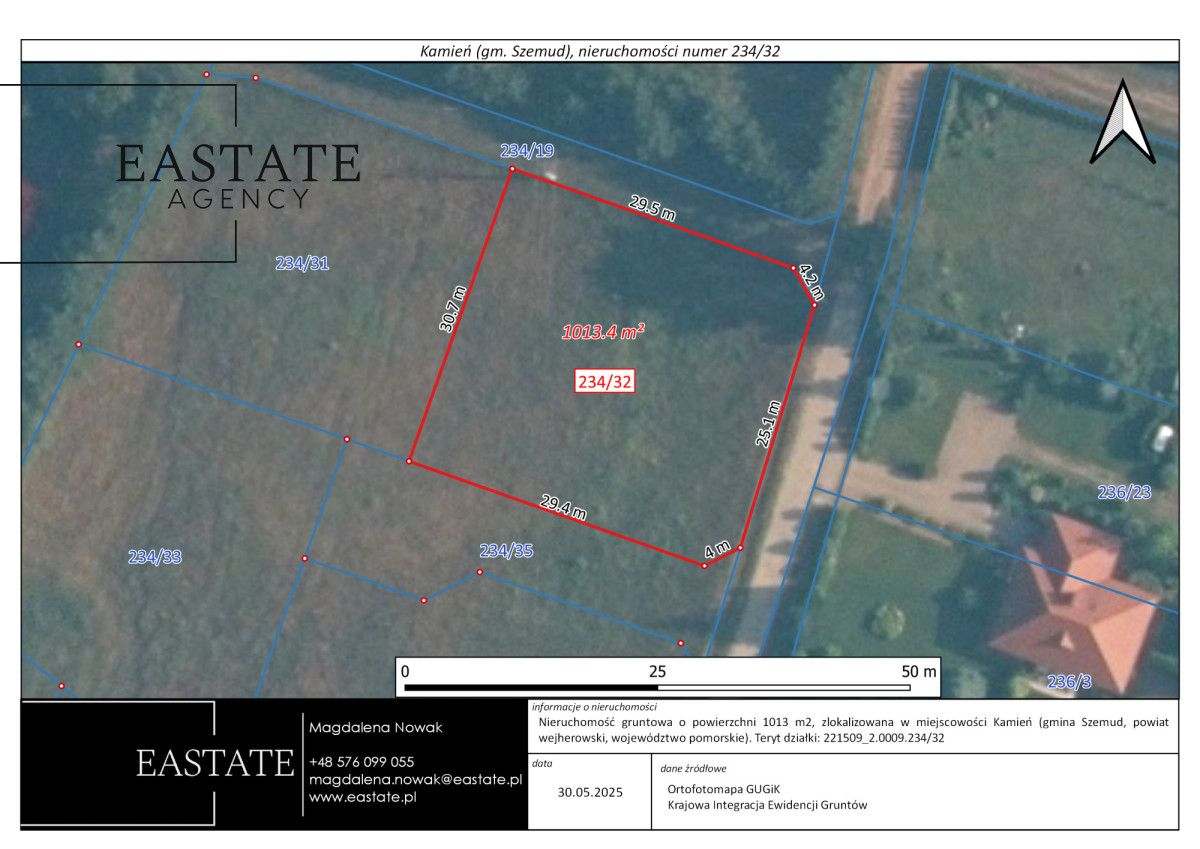 Działka inwestycyjna Kamień. Zdjęcie 1