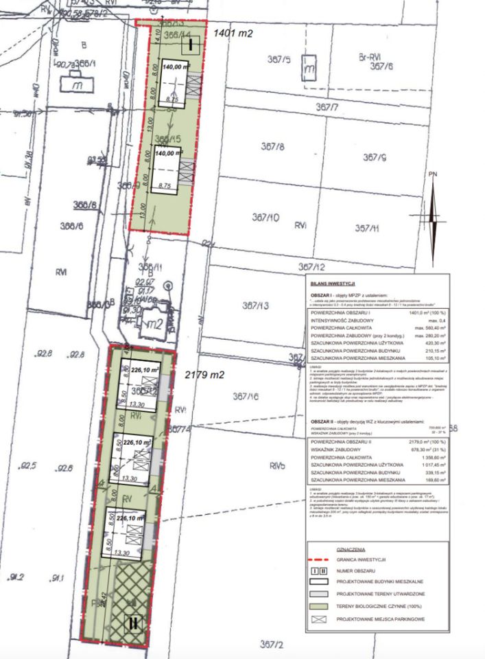 Działka budowlana Chajęty, ul. Przedszkolna. Zdjęcie 2