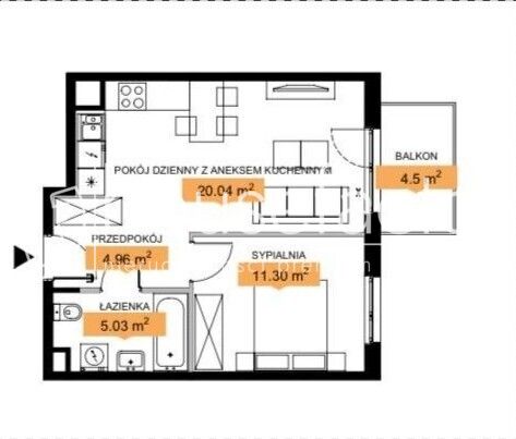 Mieszkanie 3-pokojowe Łódź, ul. Widzewska. Zdjęcie 5