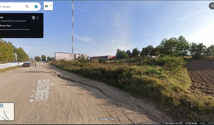 Działka inna Chwaszczyno, ul. Telewizyjna