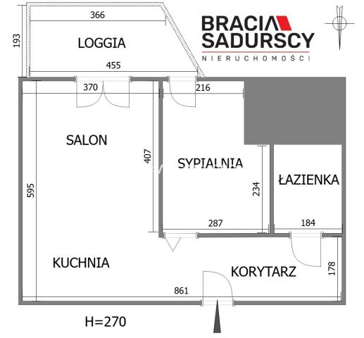 Mieszkanie 2-pokojowe Kraków, ul. Smętna. Zdjęcie 19