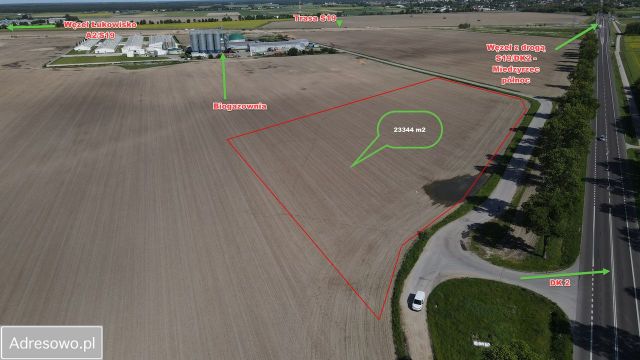 Działka inwestycyjna Międzyrzec Podlaski. Zdjęcie 1