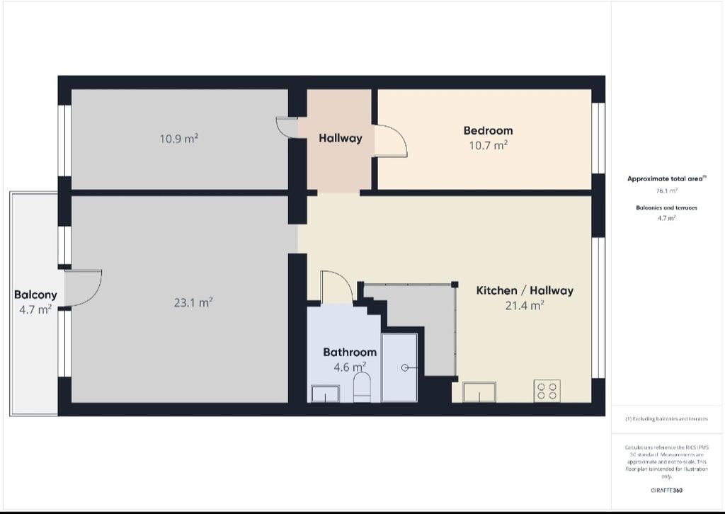 Mieszkanie 3-pokojowe Poznań Piątkowo, os. Bolesława Chrobrego. Zdjęcie 16