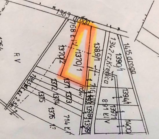 Działka budowlana Dobryszyce Stępki, Stępki. Zdjęcie 1