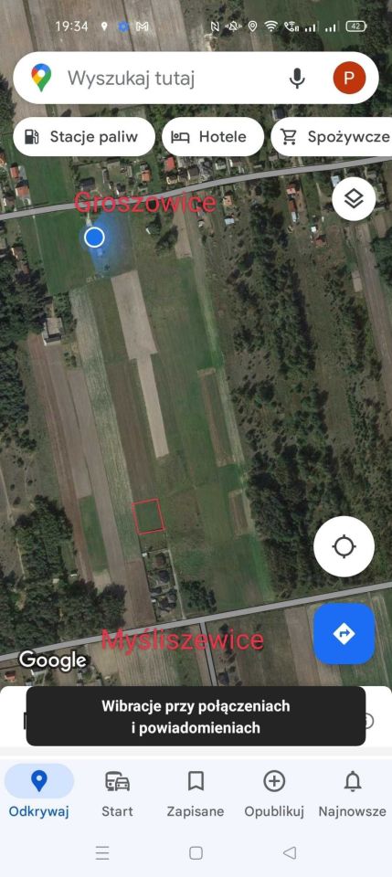 Działka budowlana Groszowice. Zdjęcie 3