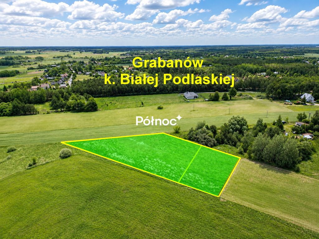Działka budowlana Grabanów, ul. Rzeczna. Zdjęcie 1