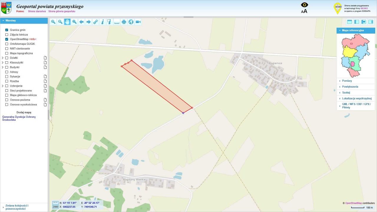 Działka rolna Bogdany Wielkie. Zdjęcie 3