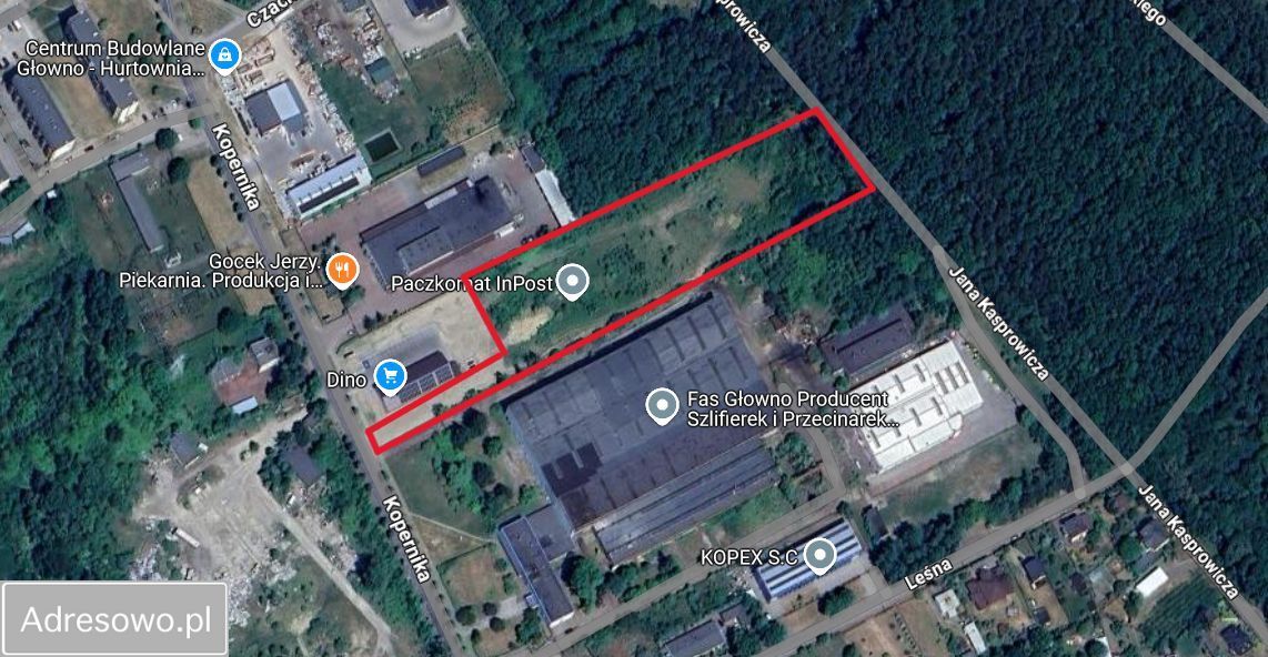 Działka inwestycyjna Głowno, ul. Mikołaja Kopernika. Zdjęcie 3