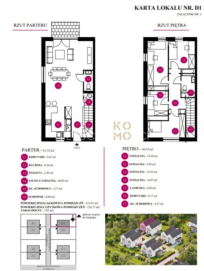 bliźniak, 5 pokoi Brzezina. Zdjęcie 7