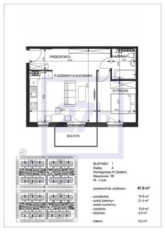 Mieszkanie 2-pokojowe Wrocław Żar. Zdjęcie 9