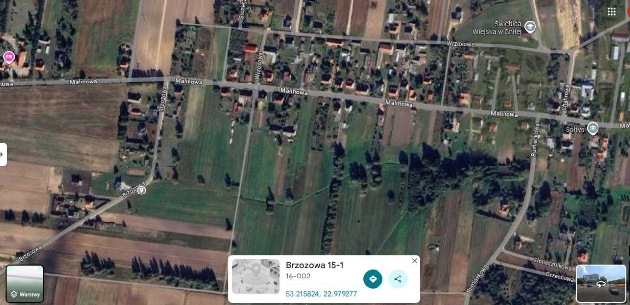 Działka budowlana Gniła. Zdjęcie 2