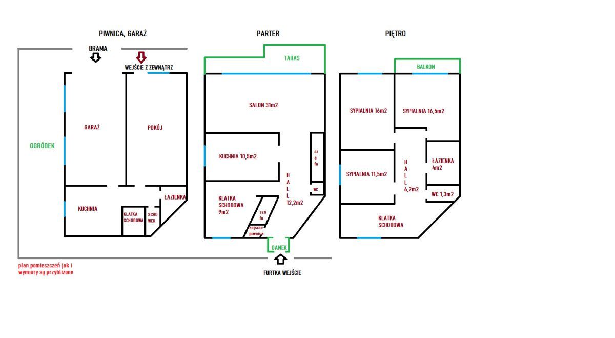 dom wolnostojący, 4 pokoje Warszawa Saska Kępa. Zdjęcie 15