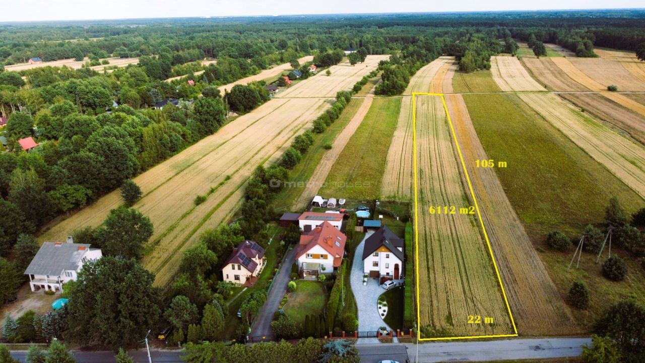 Działka budowlana Kuligów, ul. Wojska Polskiego. Zdjęcie 4