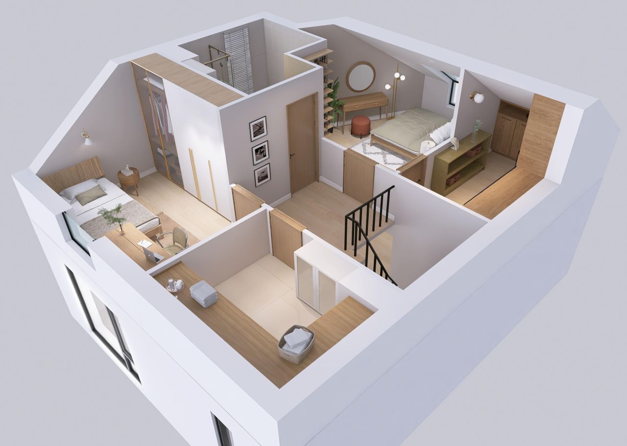 Mieszkanie 3-pokojowe Wrocław Wojszyce, ul. Kazimiery Iłłakowiczówny. Zdjęcie 14