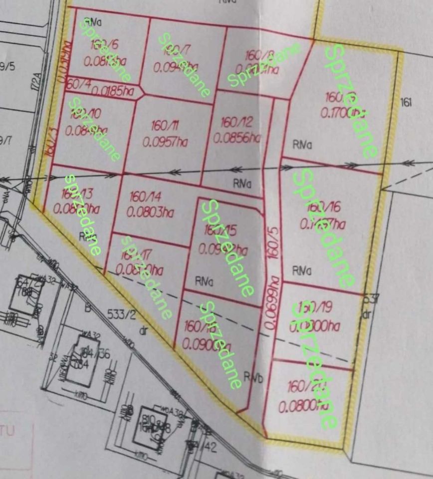 Działka budowlana Poniatowice. Zdjęcie 3