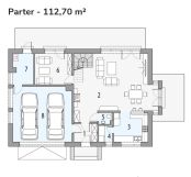 dom wolnostojący Lubieszów, ul. Osiedle Słoneczne. Zdjęcie 2