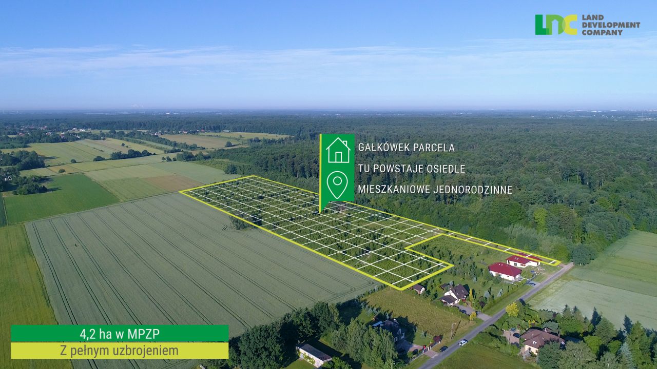 Działka budowlana Gałkówek-Parcela. Zdjęcie 2