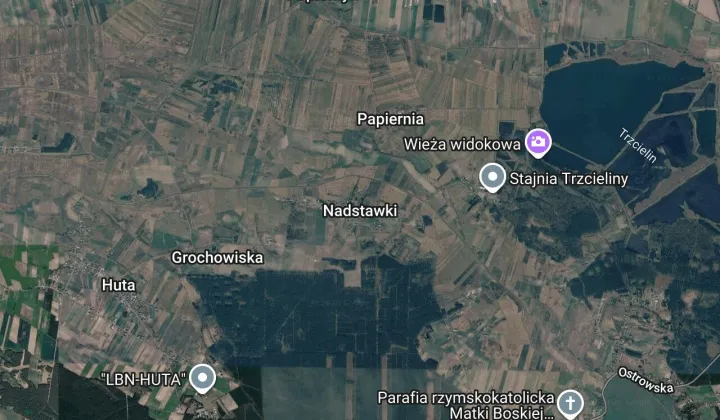 Działka budowlana Nadstawki
