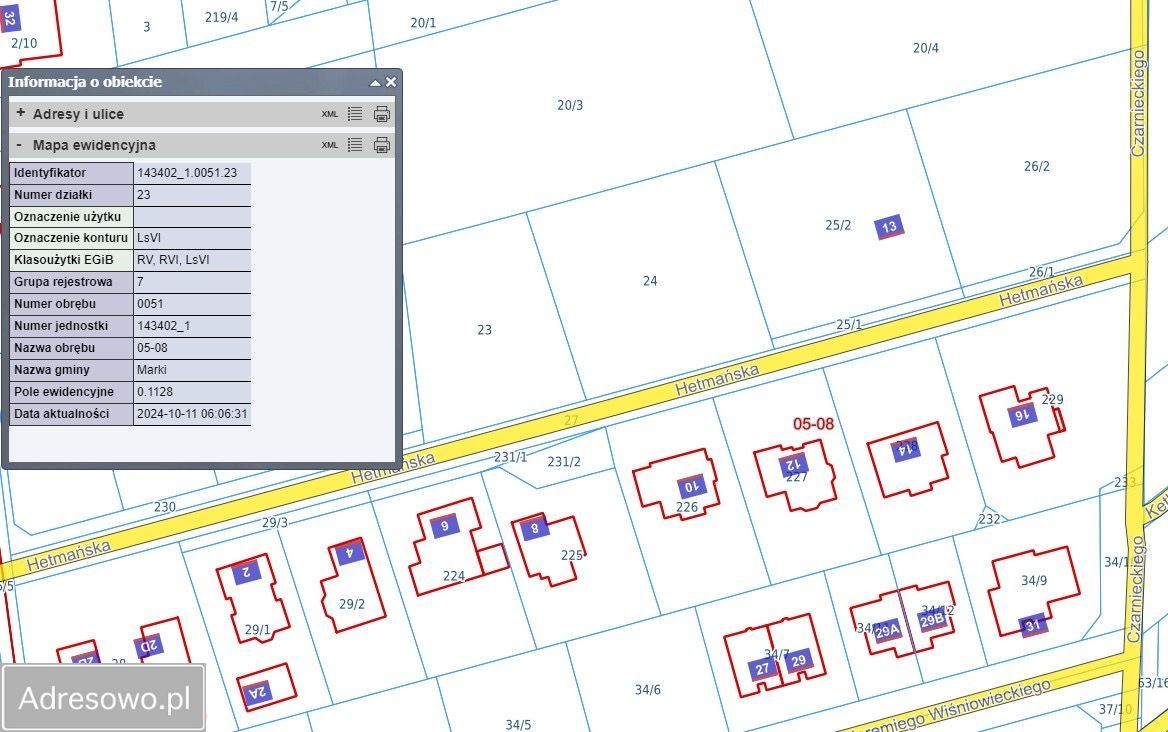 Działka inwestycyjna Marki, ul. Hetmańska. Zdjęcie 3